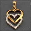 Gold Diamond Pendant - AE1306D - Click here to View more details about this Product